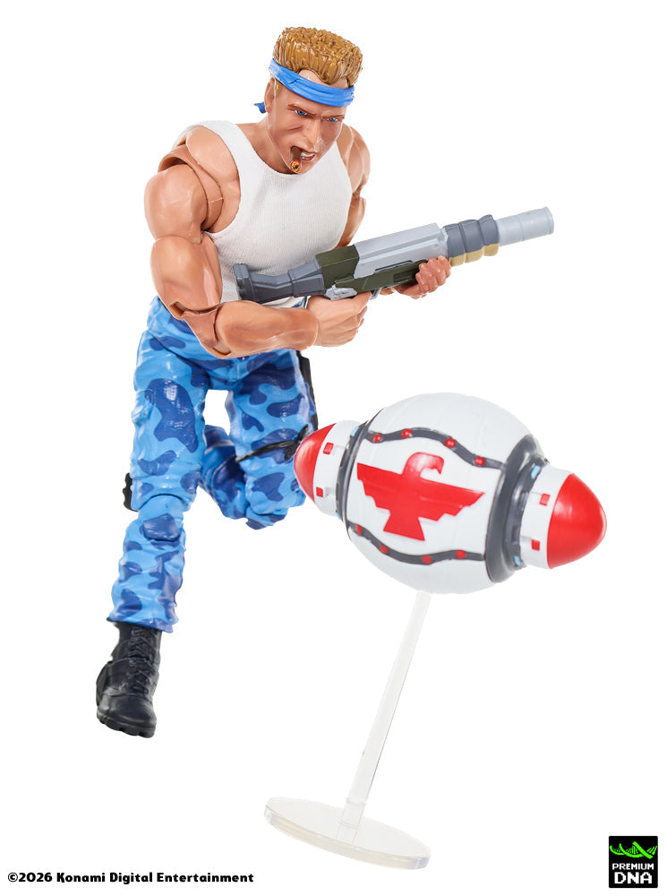 Contra (NES) - Bill Rizer MAXIMUM PAYLOAD 1/12 Scale Signature Series Action Figure Set