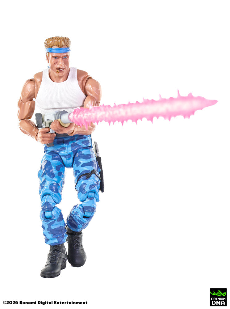 Contra (NES) - Bill Rizer MAXIMUM PAYLOAD 1/12 Scale Signature Series Action Figure Set